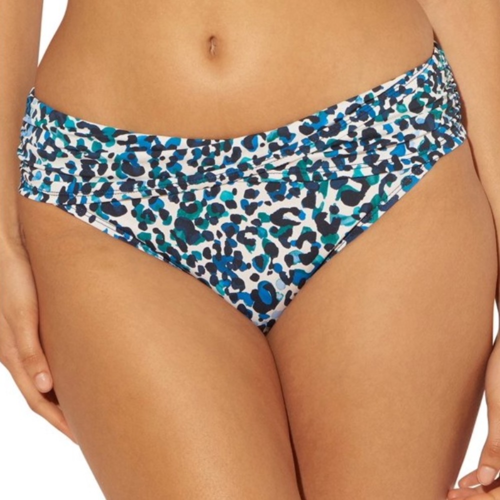 Bleu Rod Beattie Girls Gone Wild Sarong Hipster Bikini Bottoms SZ 4 NWT